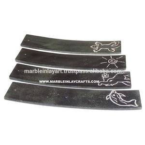 อินเดียแฮนด์เมดที่สวยงามแกะสลักสบู่ธูปผู้ถือ - Product Image 1