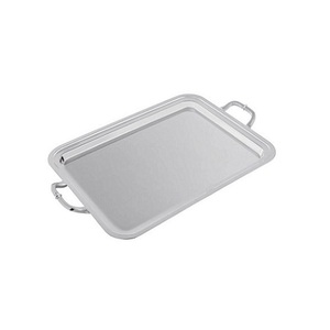 Superior Quality Food Serving <b>Tray</b> Stainless Steel Silver Color <b>Tea</b> Coffee Serving <b>Tray</b> At Lowest Price - Product Image 4