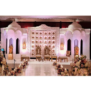 Nuevo Mandap para Bodas en el Estilo Rajmahal, Impresionante Decoración para Recepciones de Boda en el Reino Unido - Product Image 1