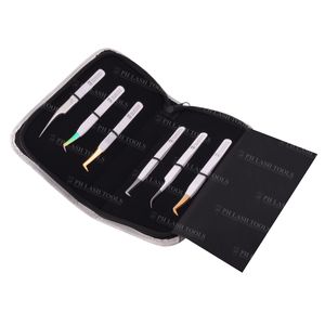 แหนบต่อขนตาแบบรูดซิป,ที่จับมีความยืดหยุ่นสำหรับแหนบ6ชิ้นฉลากส่วนตัวที่จับแบบซิปสำหรับแหนบ6ชิ้น - Product Image 2