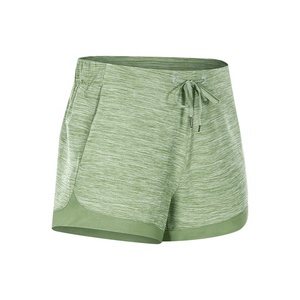 Shorts de sport et Fitness pour femmes, séchage rapide, personnalisé, avec poches, tenue ample d'été, vente en gros, - Product Image 6