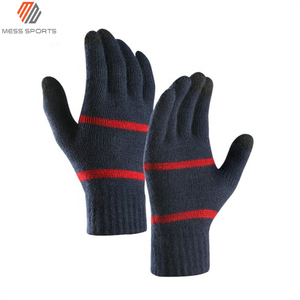 MESS SPORTS Outdoor Unisex Full Finger Checked Cotton Safety <b>Work</b> Cycling Exercise Thermal <b>Warm</b> for Screen Winter <b>Gloves</b> - Product Image 5