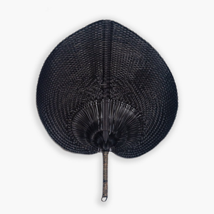 Set of 2 Handmade Straw Woven Palm Leaf Hand <b>Fans</b>/ Bamboo Hand <b>Fan</b> in Vietnam Wholesale - Product Image 3