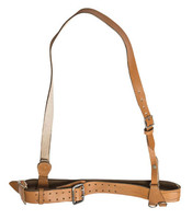Ceintures Sam Brown de la Seconde Guerre mondiale, reproductions de haute qualité pour hommes, 100% cuir de vache véritable