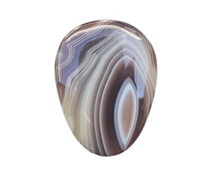 บอตสวานาอาเกต Cabochon ชั้นบอตสวานาหินอาเกตสำหรับอัญมณีทำขายส่งหินโมรา Cabochon บอตสวานาธรรมชาติ - Product Image 1