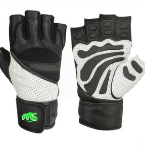 Weight Lifting BodyBuilding Gloves With Strap Training - Product Image 1