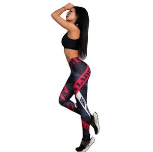 Leggings de fitness taille haute de marque personnalisée pantalon de yoga réversible pour femmes vêtements de sport respirants grande taille-minimum 5 pièces - Product Image 3