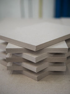 Panneau à puces gris, épais et robuste, épaisseur non revêtue de 0.51 à 4.00mm, pour tapisserie de livre, couverture rigide - Product Image 3