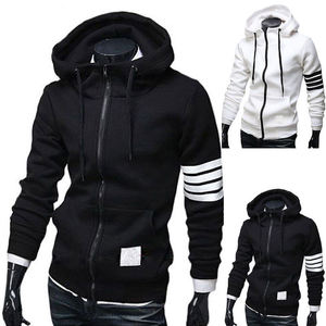 Sudaderas con capucha para hombre 2026 Diseño de logotipo personalizado negro en blanco unisex Sudaderas con capucha de gran tamaño Sudaderas con capucha para hombre de alta calidad Jersey personalizado al por mayor - Product Image 5
