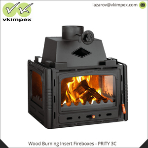 High Heating Capacity 4.9 kg/h Fuel Consumption Wood Burning Insert Fireboxes Manufacturer - Product Image 2