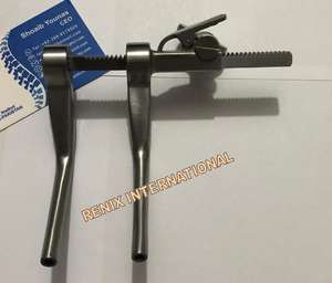 Juego de distractor cervical CASPAR, instrumento quirúrgico para la retracción del cuerpo vertebral en el acceso de la columna cervical al disco Renix - Product Image 3