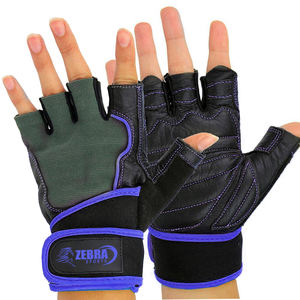 Guantes de gimnasio personalizados con muñequeras, servicio OEM al por mayor, guantes de entrenamiento para hombres y mujeres, uso de fitness - Product Image 1
