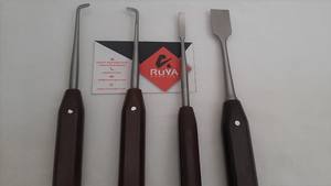 Manija de fibra para elevador, conjunto de 2 piezas de mango de fibra, izquierda y derecha, de acero inoxidable, de 2 formas, modelo Warwick James, CE - Product Image 4