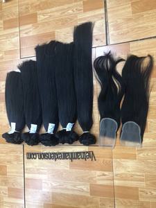 Extensions de cheveux humains 100% Remy vierges, soyeux et lisses, 100g, origine Vietnam - Product Image 2