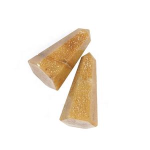 Puntos de obelisco de jaspe amarillo con calificación Premium | Varitas puntiagudas de piedras preciosas Compre ahora de Anam Agate a las mejores tarifas - Product Image 1