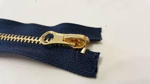 Fermeture éclair métallique OZL à verrouillage automatique en aluminium modèle GMA pour jeans, chaussures, vêtements et textiles de maison, sacs, extrémité fermée - Product Image 5