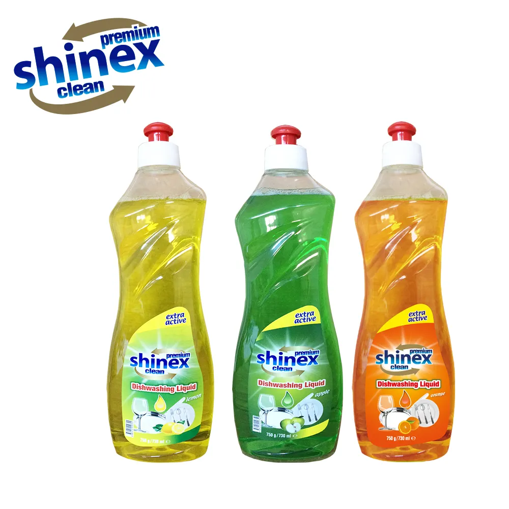 SHINEX 도매 고품질 주방 청소 dishwashing 액체 세제 비누 주방 750 ml 공장 터키