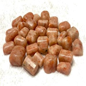 Élégant décor à la maison Feng Shui de haute qualité pierre de soleil dégringolée pierre naturelle polie pierre semi-précieuse artisanat pour - Product Image 1