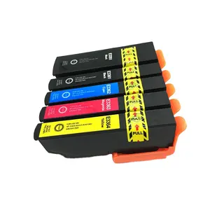 KingTech Nachfüllbare Farbe Kompatibel Tinte CartridgesT3351 T3361 T3362 T3363 T3364 für Epson T33XL
