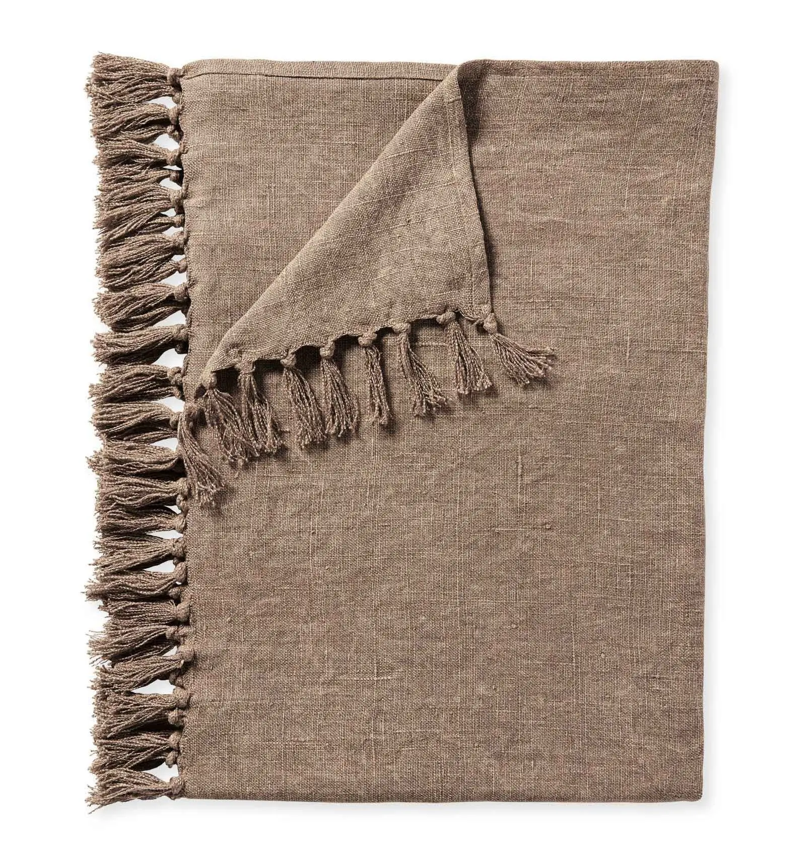 อินเดียทำด้วยมือ100% สายตกแต่งผ้าห่มผ้าลินินนุ่มทำด้วยมือผ้าห่มสำหรับตกแต่งบ้าน