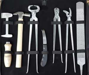 Kit de Herrador para el Cuidado de Pezuñas de Caballos e Instrumentos Quirúrgicos Veterinarios, Herramientas Manuales de Clase I con Certificación CE - Product Image 3