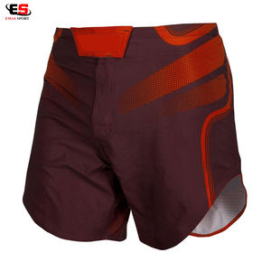 Pantalones cortos MMA de poliéster 100% de alta calidad, peso ligero, diseño totalmente personalizado, ropa de artes marciales - Product Image 5