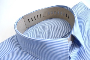 Accessoire de vêtement durable de garde de collier en plastique de bio-base écologique (cosse de riz) pour la bande de chemise et l'emballage de vêtements - Product Image 2