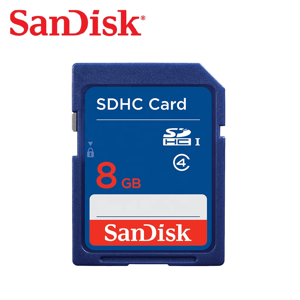 Двойной Флеш-накопитель SanDisk SDHC карты SD SDSDB-008G-B35 class4 карта памяти 8 Гб