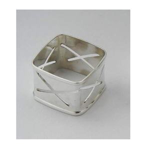 Servilletero de latón Acabado pulido brillante Mesa de calidad superior Eventos de boda a precio económico Metal - Product Image 1