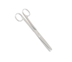 Instrumentos de Cirugía de grado alemán, tijeras abdominales Doyen de acero inoxidable, rectas de 17,8 cm, la mejor calidad - Product Image 3