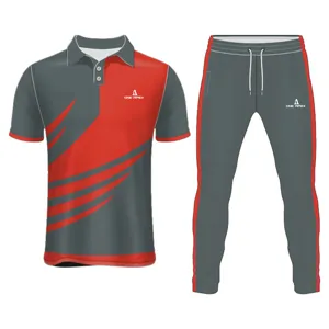 High quality Custom Sports T Shirt Cricket Uniform New Design Cricket Jerseys customize design logo Made In Pakistan