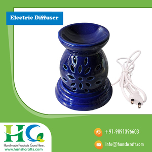 Best Quality Parfum <b>Aroma</b> Oil <b>Diffuser</b> Ceramic Electric <b>Diffuser</b> | Handcrafted Essential Oil Burner Home Fragrance Spa Decor - Product Image 6