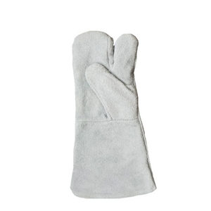 Gants de four en cuir de vache fendu, mitaines, gants de boulangers - Product Image 2