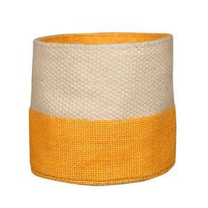 Classique moderne Jute Pot couverture galvanisé finition Pot de fleur jardin maison pépinière décoration plantation bureau sol utilisation hôtels - Product Image 5