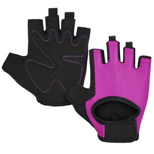 Guantes de fitness de medio Dedo de diseño personalizado para entrenamiento de gimnasia, levantamiento de pesas, ciclismo, cuero transpirable, entrenamientos deportivos al por mayor - Product Image 5