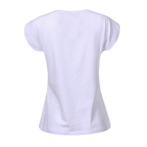 เสื้อยืดแฟชั่นผ้าฝ้าย100% สำหรับผู้หญิงเสื้อยืดสตรีแบบปักตามสั่ง2025 - Product Image 3