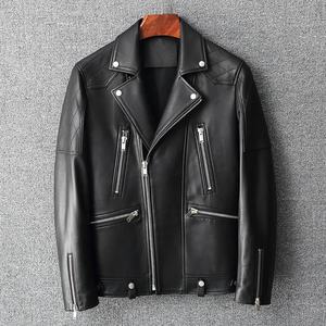 2020 nouveau style mode unisexe personnalisé vestes en cuir de vachette - Product Image 3