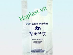 Bolsa de PVC Blanca Haplast, Modelo 20012, Tipo Camiseta, Extruida - Product Image 3