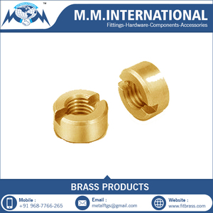 Chất Lượng Cao Brass Các Nhà Sản Xuất Hạt Vuông Rãnh Cổ Áo Dome Đinh Tán Hex Mặt Bích Cho Khai Thác Mỏ Applications-Mm Quốc Tế Ấn Độ - Product Image 2