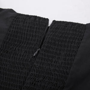 BP000485 Belle Poque Sexy Delle Donne A <span class=keywords><strong>Maniche</strong></span> <span class=keywords><strong>Lunghe</strong></span> con Spalle <span class=keywords><strong>Svasato</strong></span> A-Line Retro Dress Vintage - Product Image 5