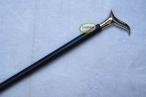 Shisham-bastón de madera Vintage para caminar, con hermoso mango de latón, estilo derby, con mango de latón - Product Image 2