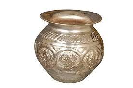Copper designer Lota for temple and home - Product Image 5