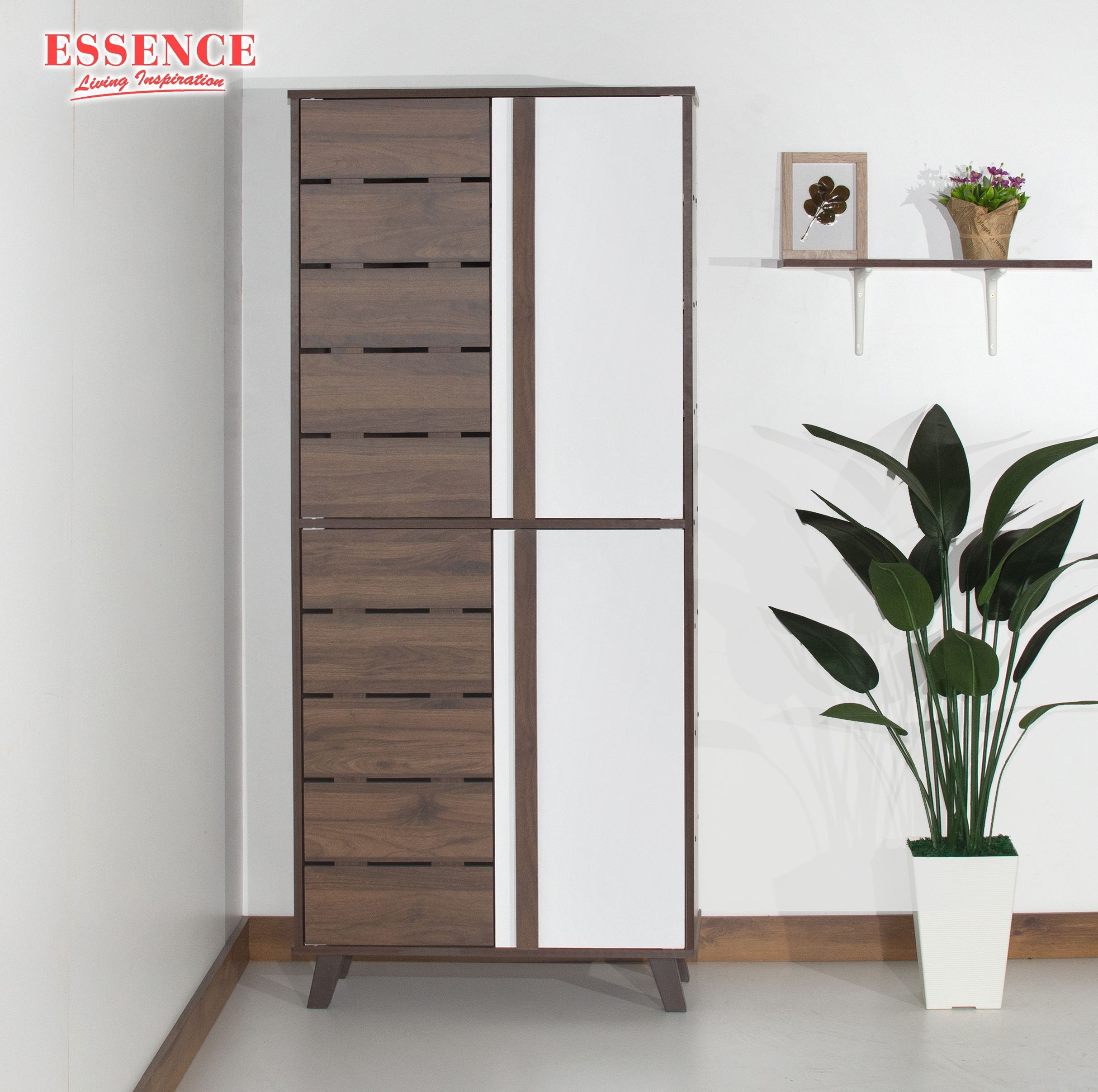 Nogal Columbia + Blanco