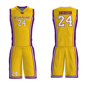 Uniforme de basket-ball sur mesure pour hommes, uniformes de basket-ball pour jeunes sur mesure, uniforme de basket-ball pour hommes de qualité supérieure - Product Image 5