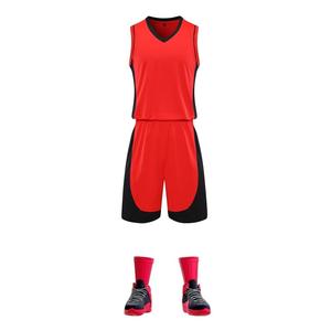 Maillots de basket-ball pour hommes, ensembles d'uniformes de basket-ball, chemise sans manches, entraînement d'équipe, maillots de Sport à séchage rapide - Product Image 1