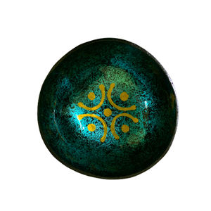 100% bols en coquille de noix de coco écologiques naturels faits à la main au Vietnam bols de service laqués emballés dans un carton - Product Image 2