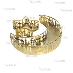 Plateau à dessert en métal couleur or en vrac avec plateau de ramadan de la plus grande qualité pour accessoires islamiques - Product Image 6