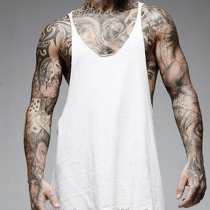 Wholesale Reversible Mesh Tank Top Blank <b>Stringer</b> <b>Vest</b> Two Tone Gym Singlet For <b>Mens</b> - Product Image 1