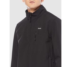 Chaqueta de concha suave impermeable transpirable cremallera estampado patrón hombres deportes al aire libre senderismo invierno 2023 nueva llegada diseño personalizado - Product Image 4