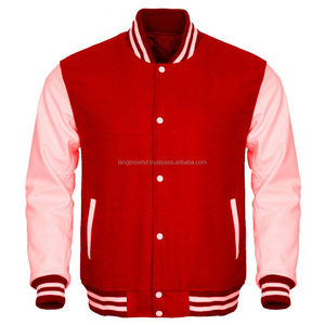 Chaqueta de béisbol al por mayor, cortavientos personalizado de secado rápido, chaqueta universitaria para hombre, chaquetas impermeables de talla grande - Product Image 5